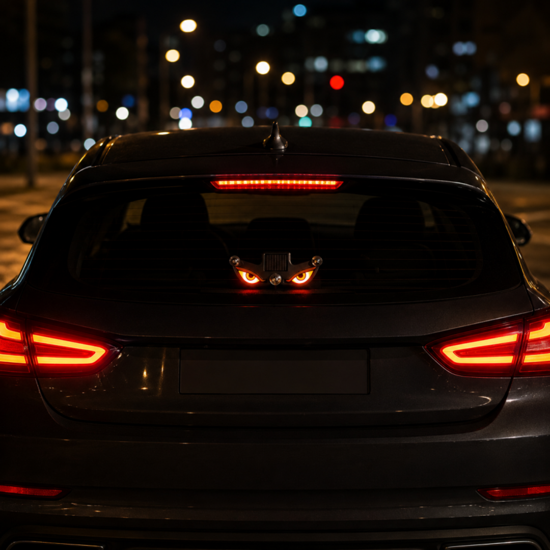 Autron™ Güneş Enerjili Şeytan Gözü LED Araba Cam Lambası